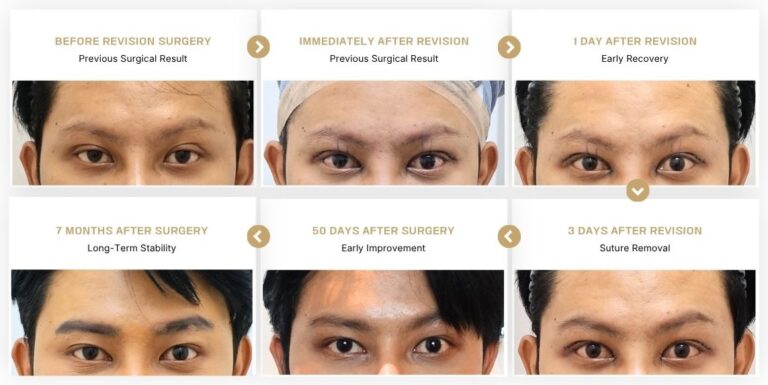 Male Eyelid Revision Recovery Timeline: Why Final Results Take Time